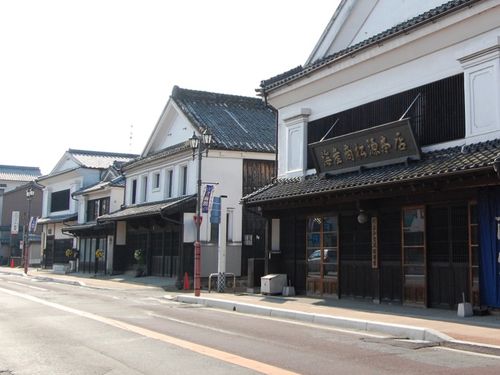 うきは市吉井町白壁通り