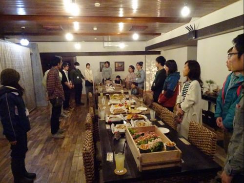 香美市で開催した交流会の様子