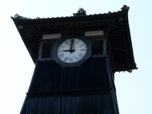 辰鼓楼（出石のシンボル）