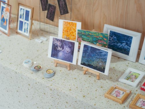 アート作品の展示・販売