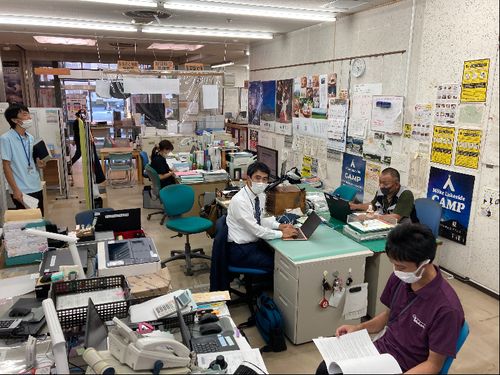 初代地域活性化企業人勤務風景