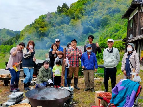 武石さん主催の「めんま作り体験」にて