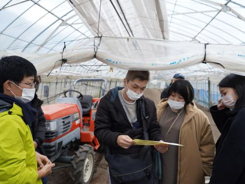 昨年度の現地視察の様子です！百聞は一見に如かずですね😉