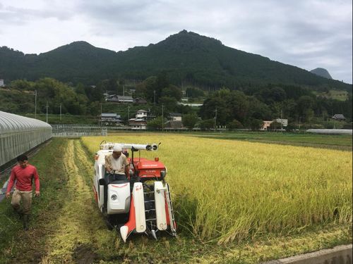 高齢化で管理できなくなった田んぼの稲刈り作業を代行する農作業受託。今後強まるニーズに対応する仕組みづくりにも取り組みます