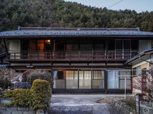 Co-Sato 辰野川島拠点の外観（築100年の古民家）