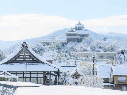 明智光秀が築いた福知山城