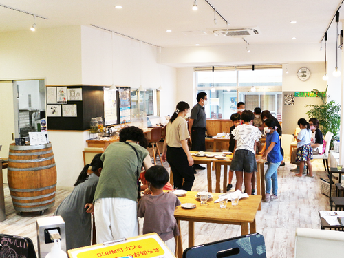 イベント（親子クッキング）の様子