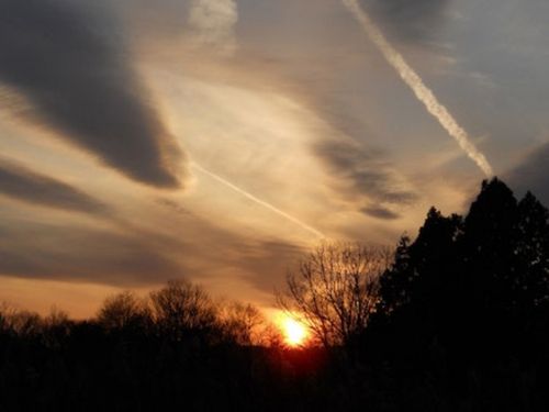 秋の夕暮れ