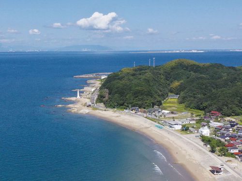 海、里山で自然いっぱい