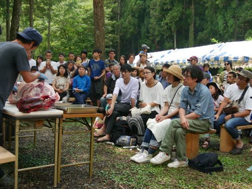 狩猟とサウナのイベントの様子。実物大の射撃スペースがあったり、子どもから大人まで沢山の方にご参加いただきました！