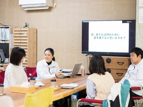学生のインターンシップの様子