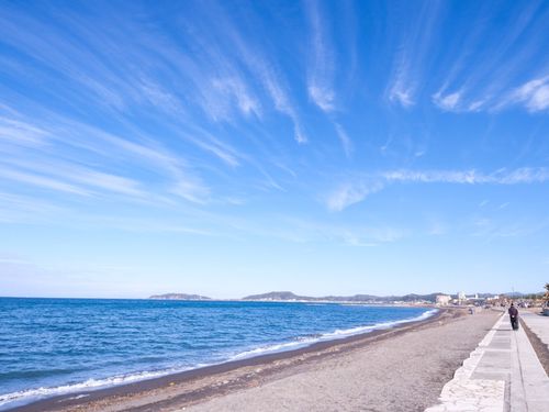 2月の北条海岸