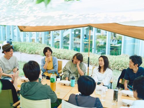 ワークテラス佐久でのランチ交流会