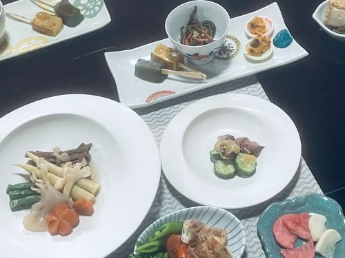 美味しい山の保存食を使ったの家庭料理にニッコリ♪