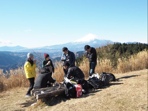 すぐそばには登山口も！