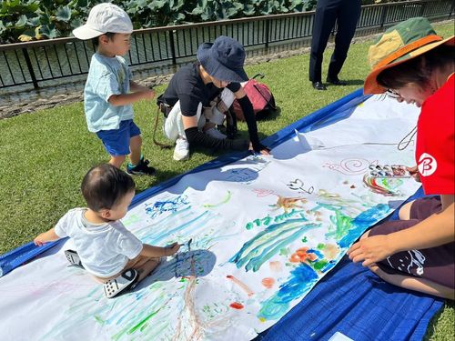 子どもと一緒に遊んじゃう企画も◎