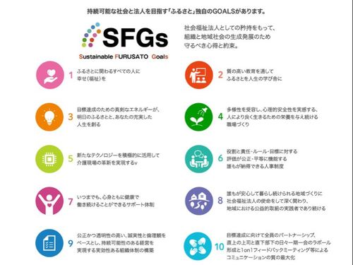 ふるさとが掲げる独自のGOALS