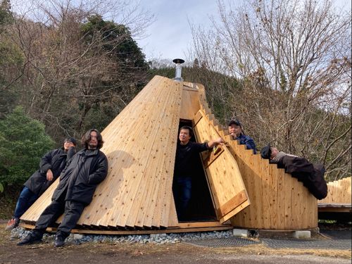 デザイナーズサウナ「寄添い壁」は必見です