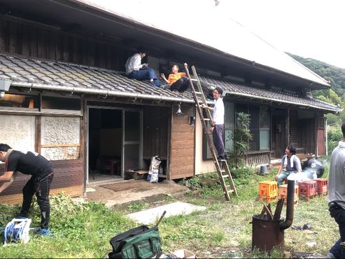 築300年の古民家でワイワイしながらDIY