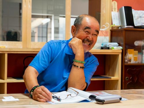 黒籔富吉さん（那岐の茶の間）