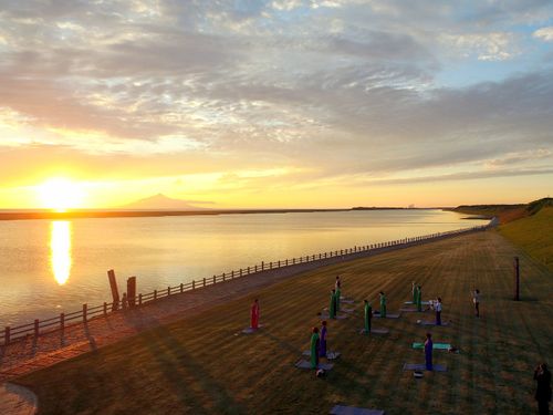 夕日エクササイズ（地域の固有性を生かした取り組み例）