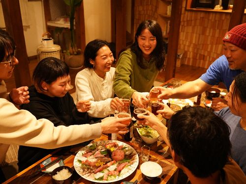 ゲストさんと地元の方の交流イベントなども