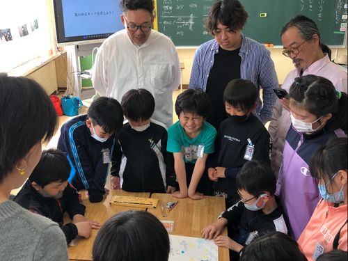 子ども達とのまちづくりもスタート。