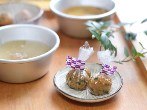 即席でみそ汁ができる「みそ玉」　ランチにピッタリ！