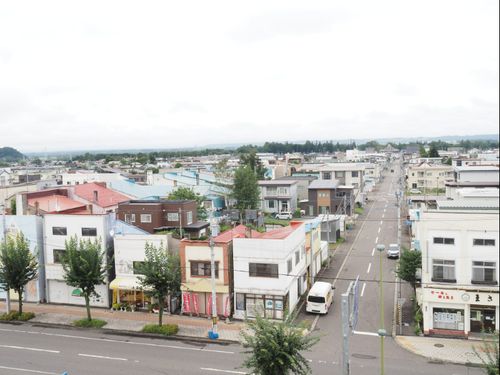芽室町市街地