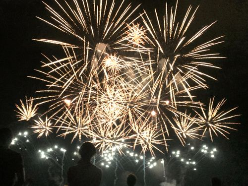 みなと祭りの花火