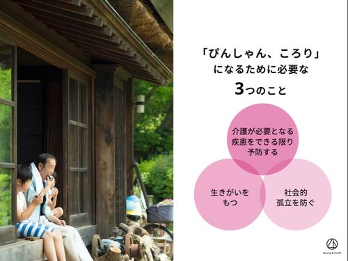 「ぴんしゃん、ころり」になるために必要なこと