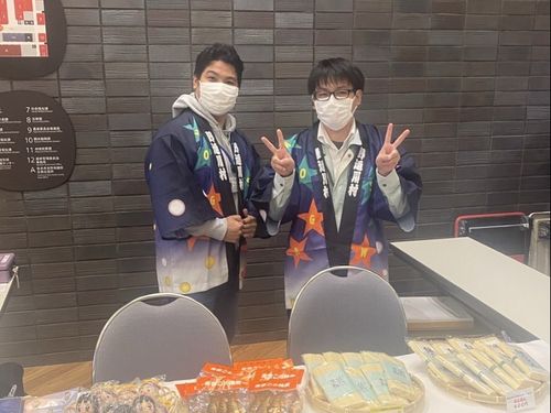 物産展に出て野迫川村をPR！