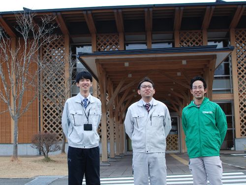 役場担当者と住田町観光協会事務局長