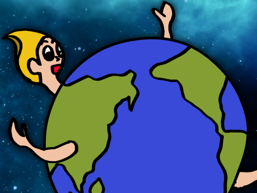 地球になったアルドくん