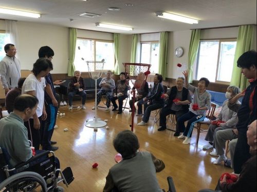 介護予防事業（玉入れ）