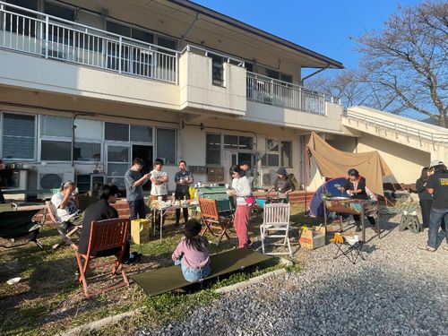 昨年度のBBQ交流会の様子！今回も会場は同じです。