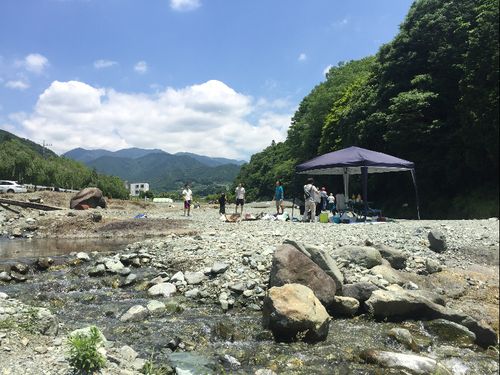 実は川が多い松田町！BBQやスポーツを楽しまれる方が多いです