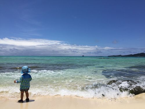 久米島の海はほんっとにきれい！
