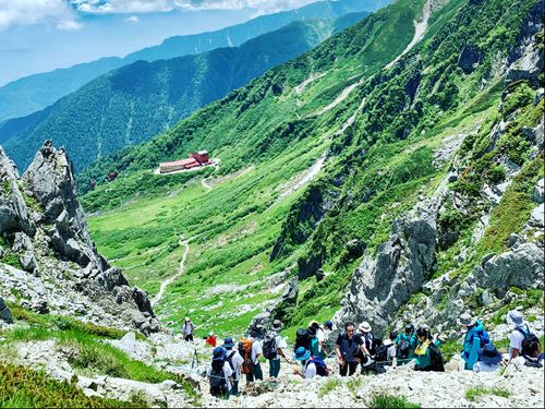 中央アルプス登山