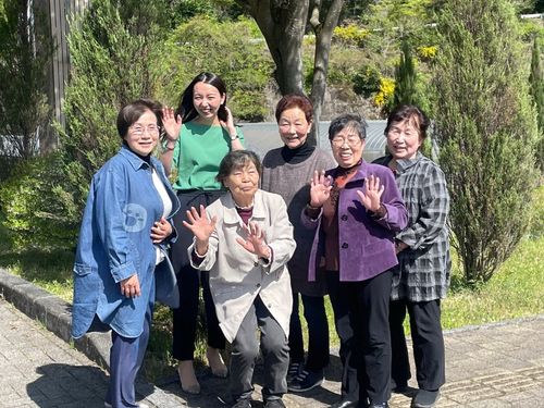 協力隊OG紺野さん・田人地区集落支援員の皆さん