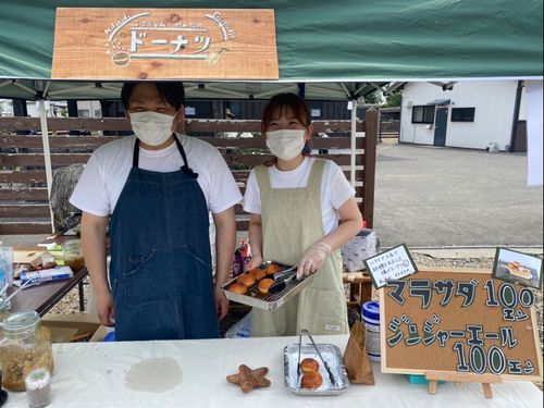 地域の製材屋さん主催イベント「風のマルシェ」にも自ら出店