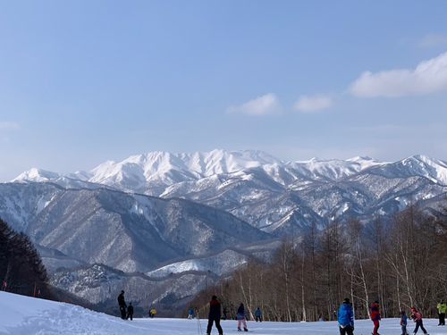 スキー場からはこんな景色が楽しめます！