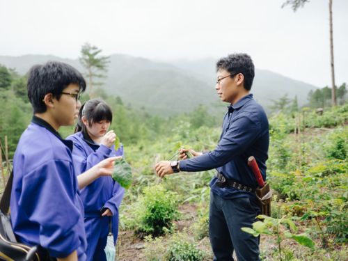 総合学習での地域の子供達に魅力を伝える授業