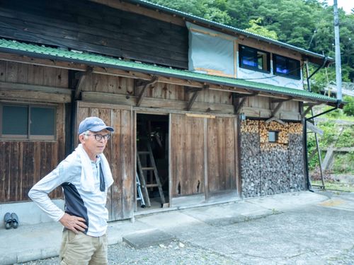 ゲストハウスの構想を熱心に話す圭之さん。いくつになっても夢中になるって素晴らしい！