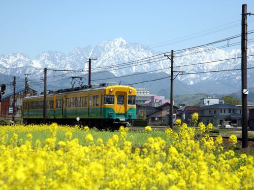 ◆富山地方鉄道と剱岳