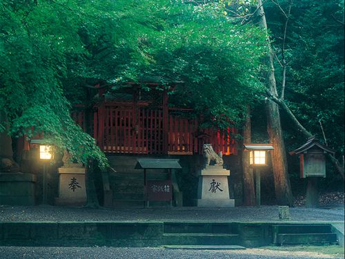 世界遺産　稲葉根王子跡