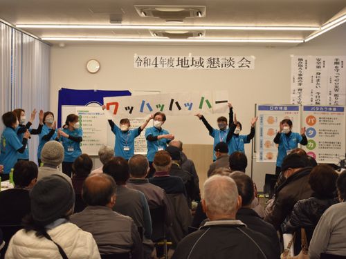 【笑いと健康お届け隊】毎日元気にクラスという取り組み。実は、やぶから棒体操という「養父市独自の健康体操」もあるんですよ！
