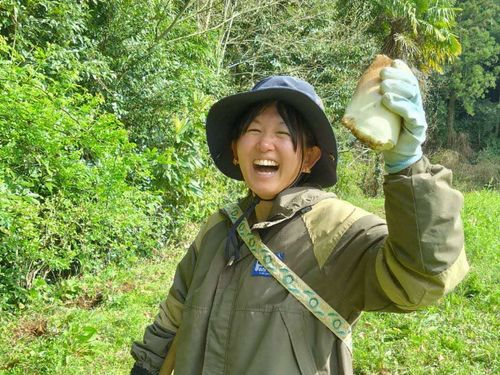 地域活動中の様子（タケノコ）