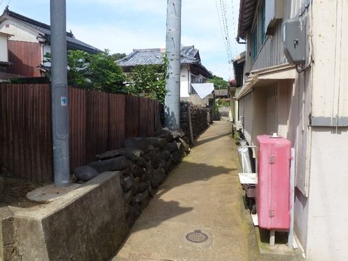 島の住宅街