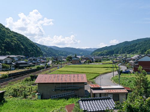 智頭病院周辺の景色